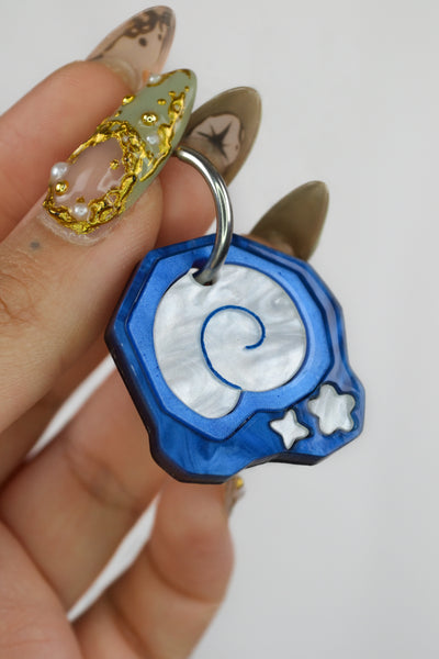 I Dug Up A Fossil! (Silver hoop)