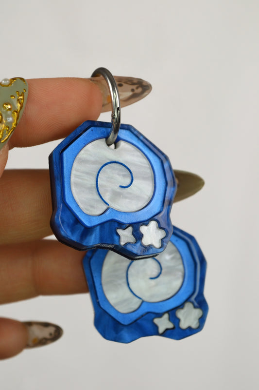 I Dug Up A Fossil! (Silver hoop)