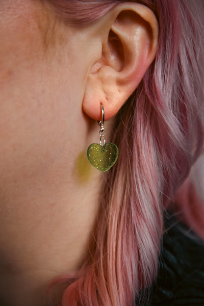 Glitter Heart (Green)