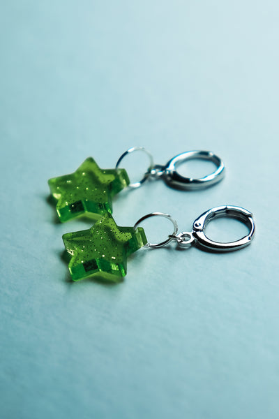 Glitter Star (Green)