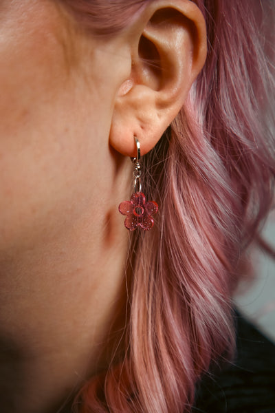 Glitter Flower (Pink)