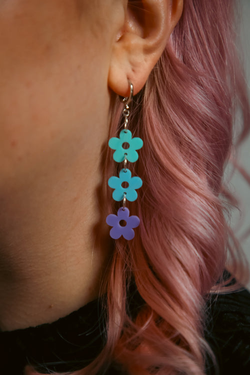 Flower Pastel Rainbow Stack