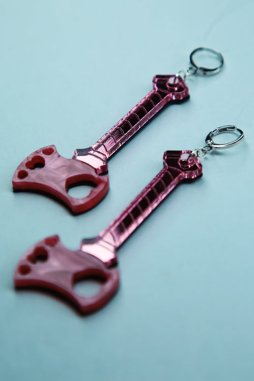 Conqueror Pink Axe (Silver Hoop)