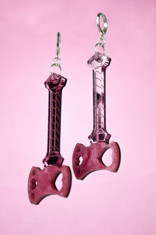Conqueror Pink Axe (Silver Hoop)