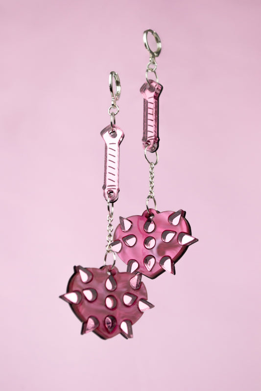 Conqueror Pink Mace (Silver Hoop)