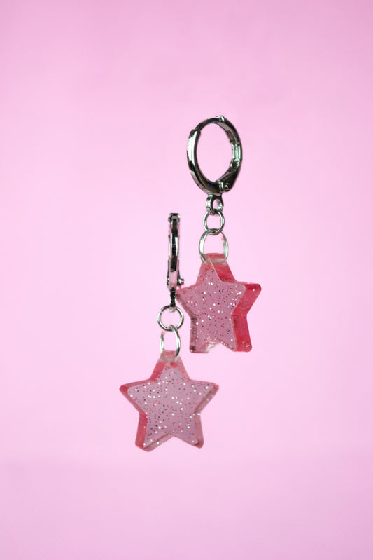 Glitter Star (Pink)