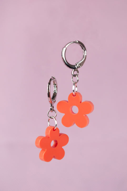 Pastel Flower (Dark Orange)