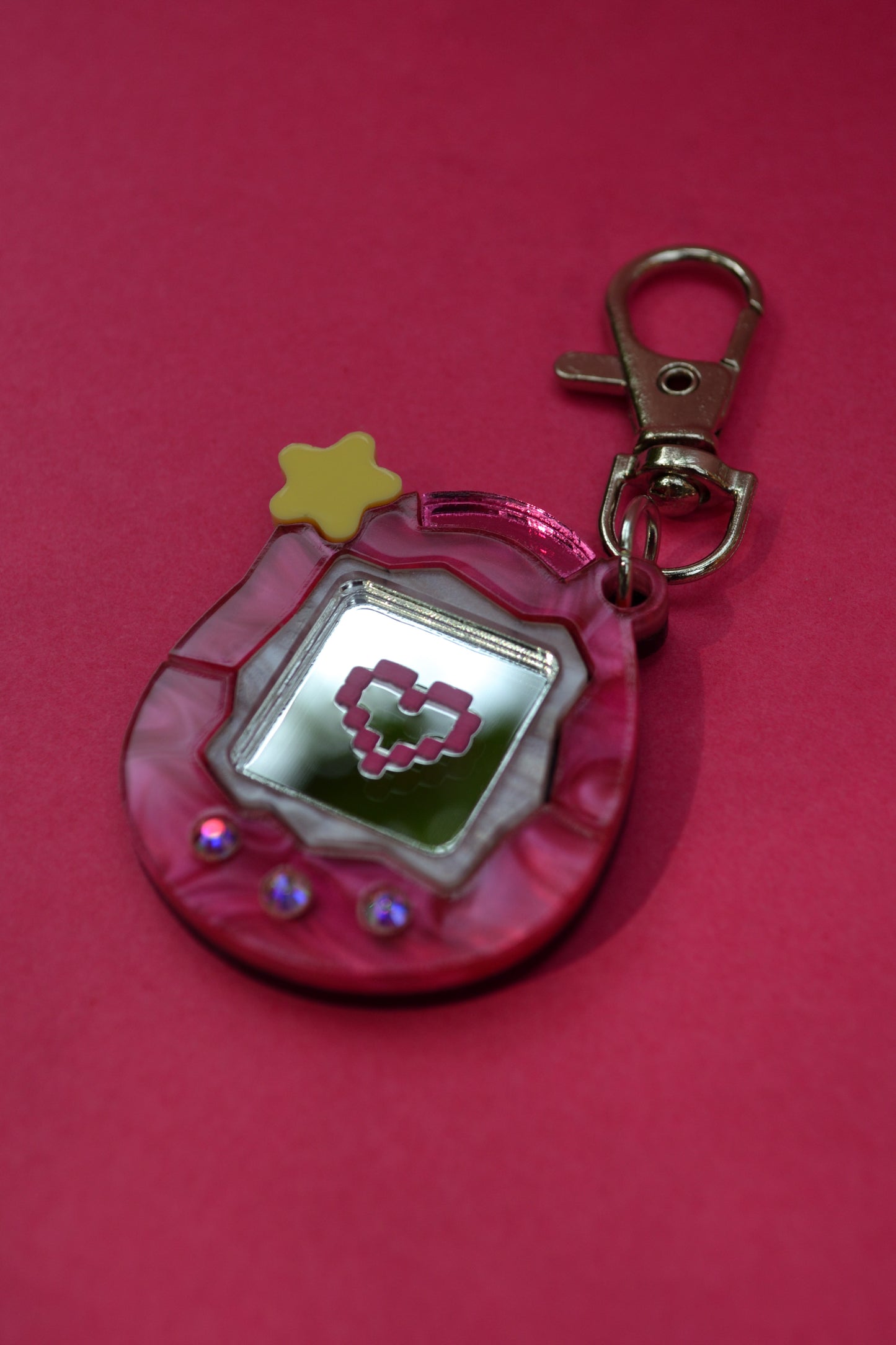 Pink Pocket Pal Keyring