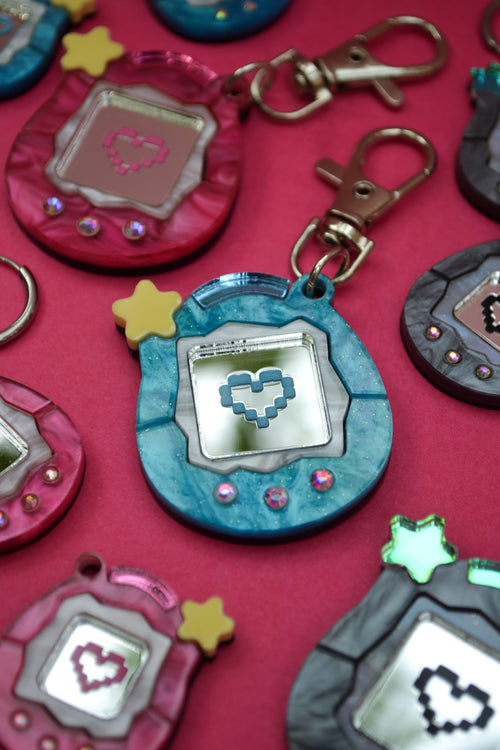 Blue Pocket Pal Keyring