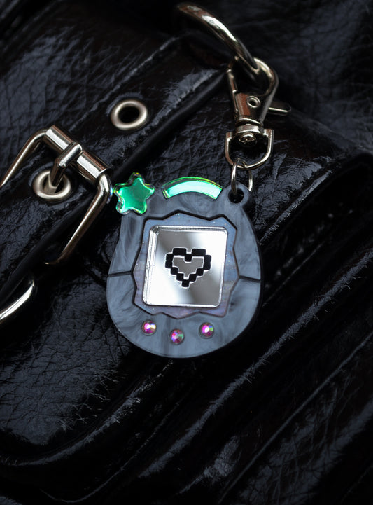 Grey Pocket Pal Keyring