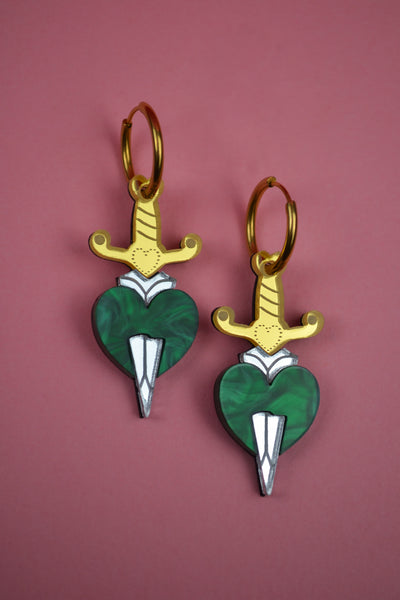 Green Slayer (Gold Hoop)