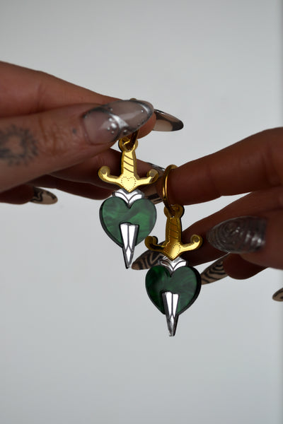 Green Slayer (Gold Hoop)