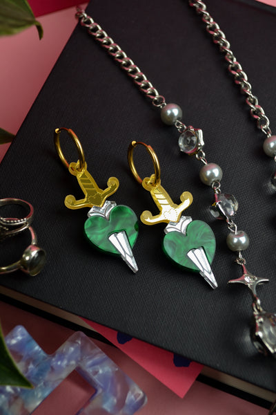 Green Slayer (Gold Hoop)