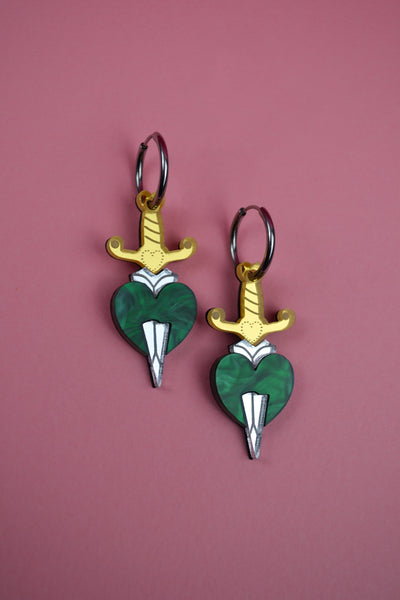Green Slayer (Silver Hoop)