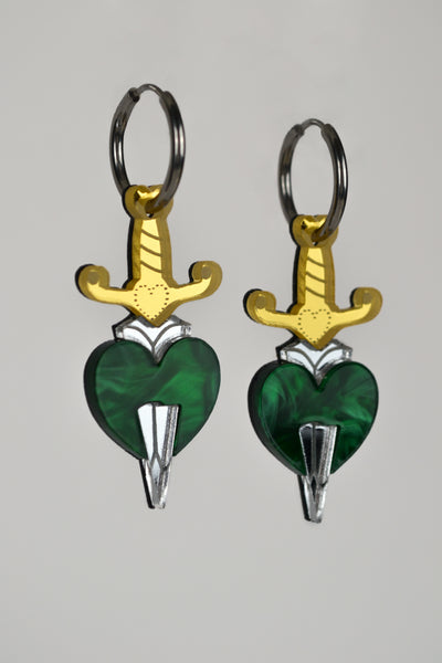 Green Slayer (Silver Hoop)