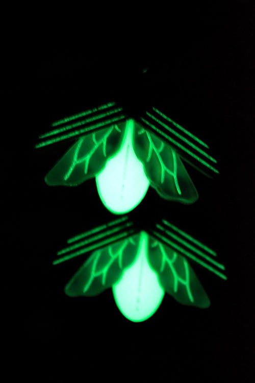 Firefly Glow In The Dark (Silver hoop)