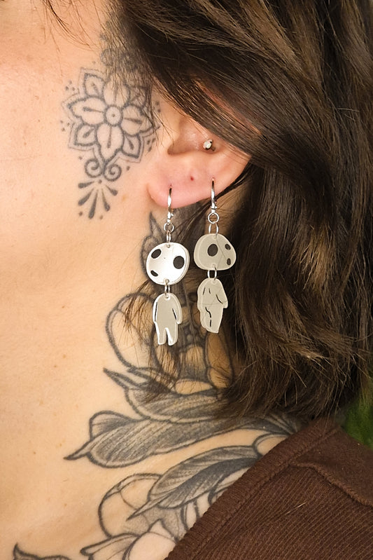 Forest Spirit - Glow In The Dark (Silver Hoop)