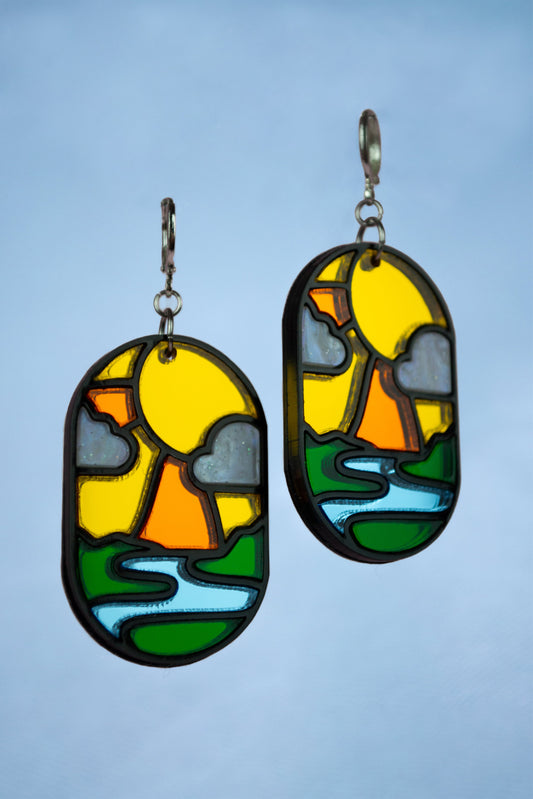 Day Stainglass Window