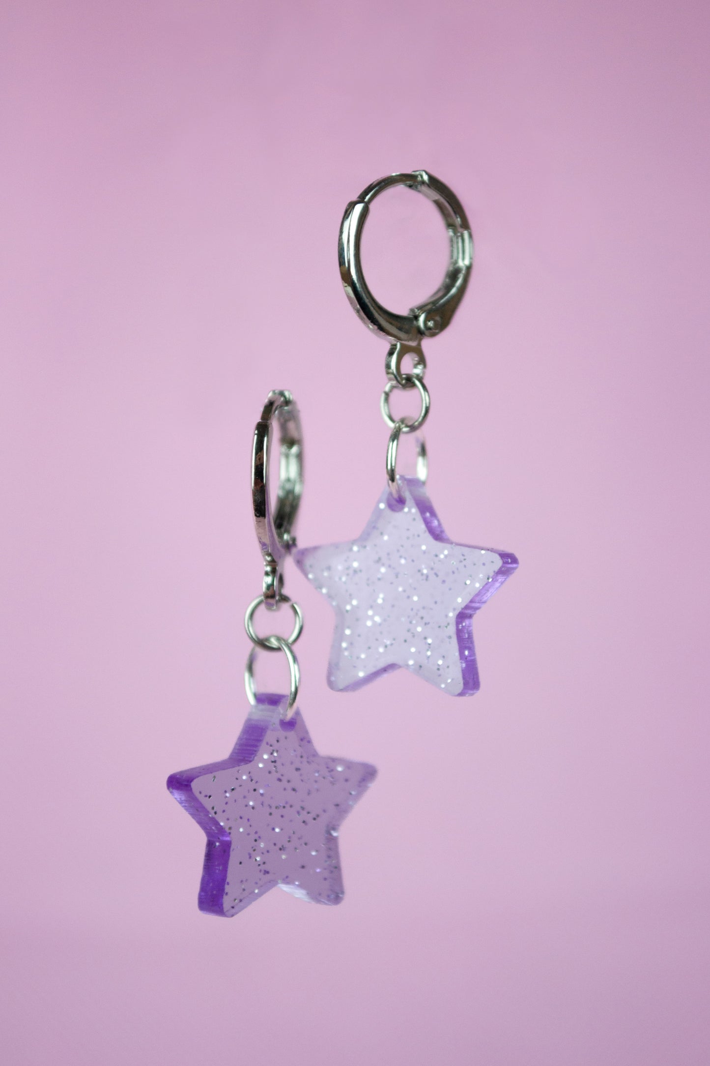 Glitter Star (Purple)