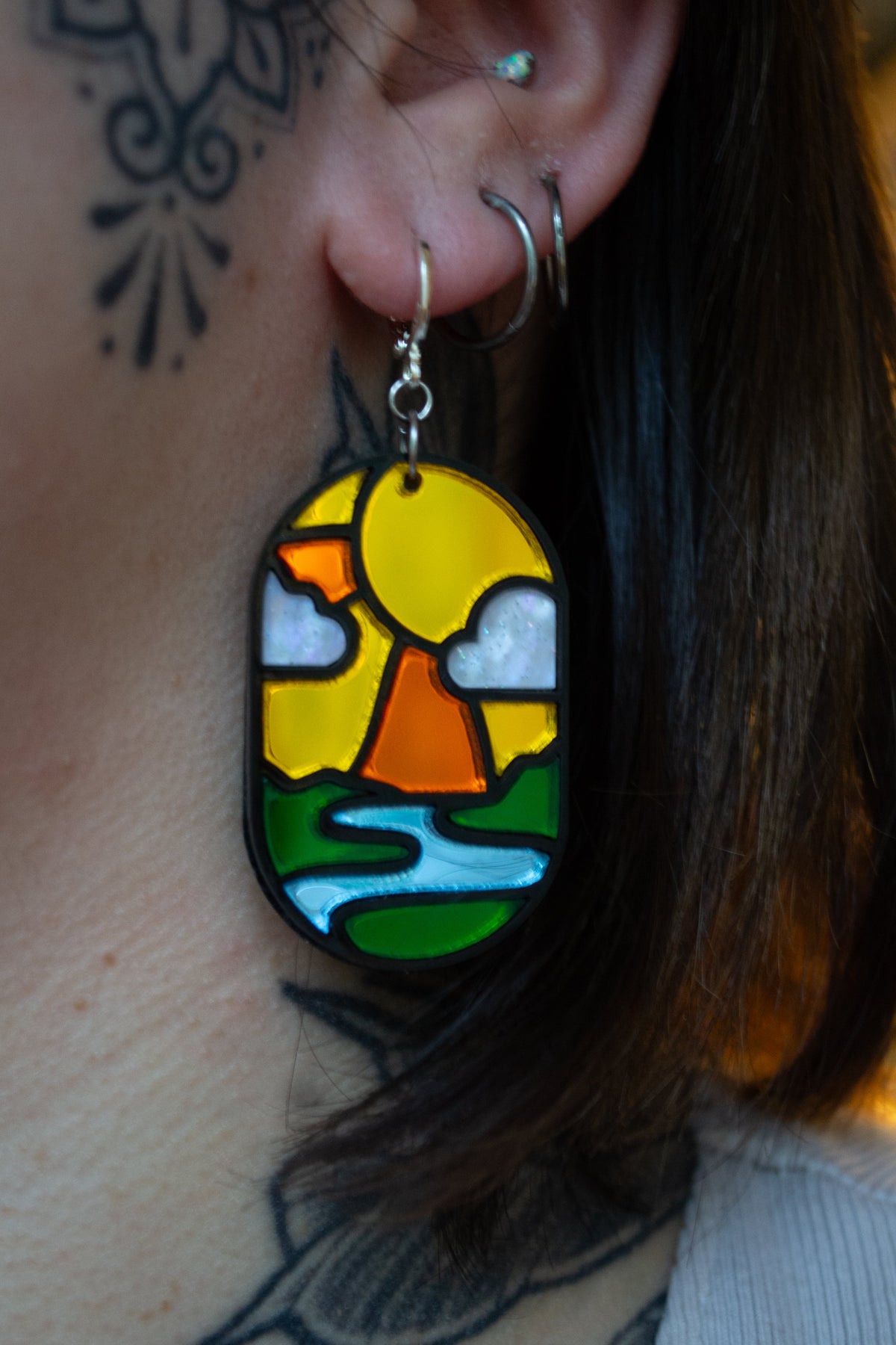 Day Stainglass Window