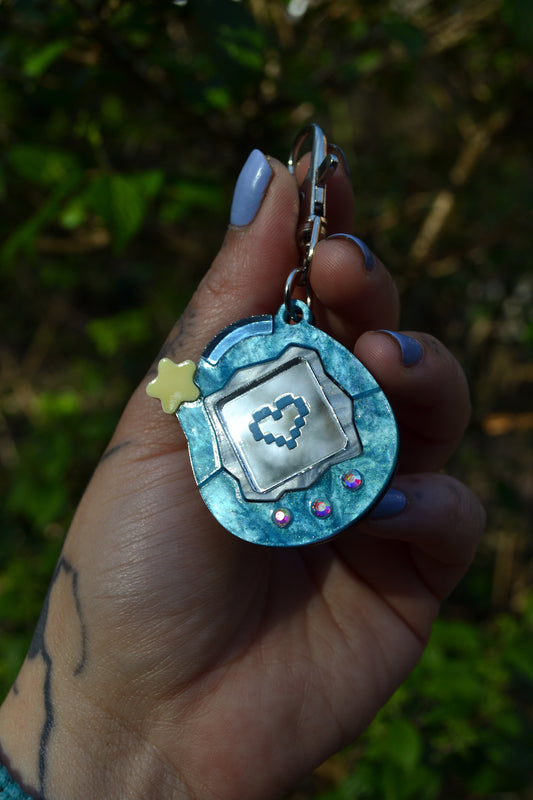 Blue Pocket Pal Keyring