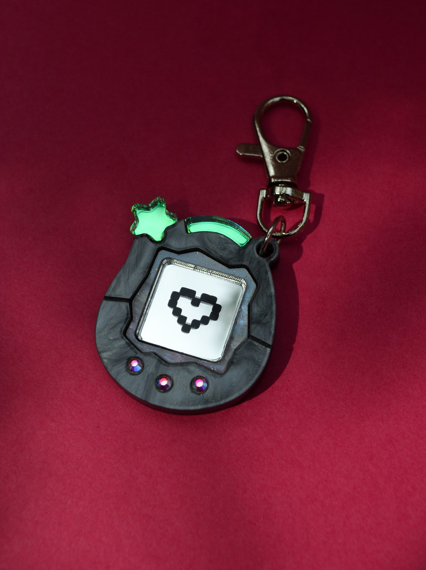 Grey Pocket Pal Keyring