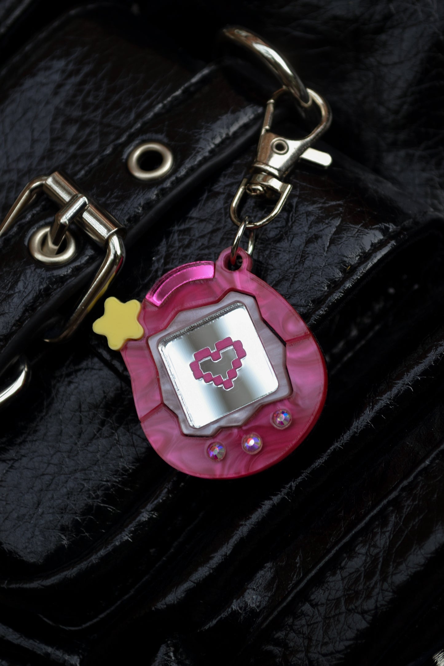 Pink Pocket Pal Keyring