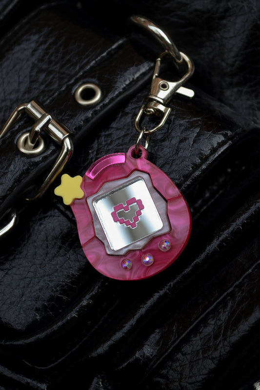 Pink Pocket Pal Keyring