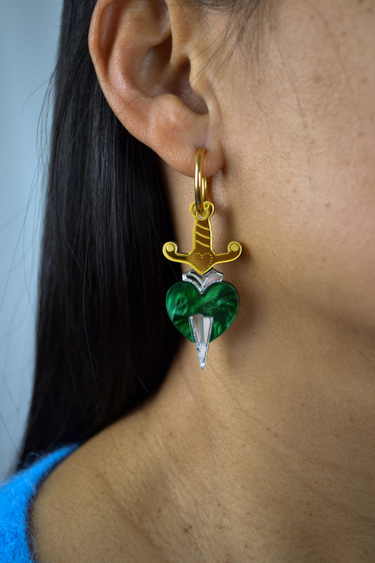 Green Slayer (Gold Hoop)