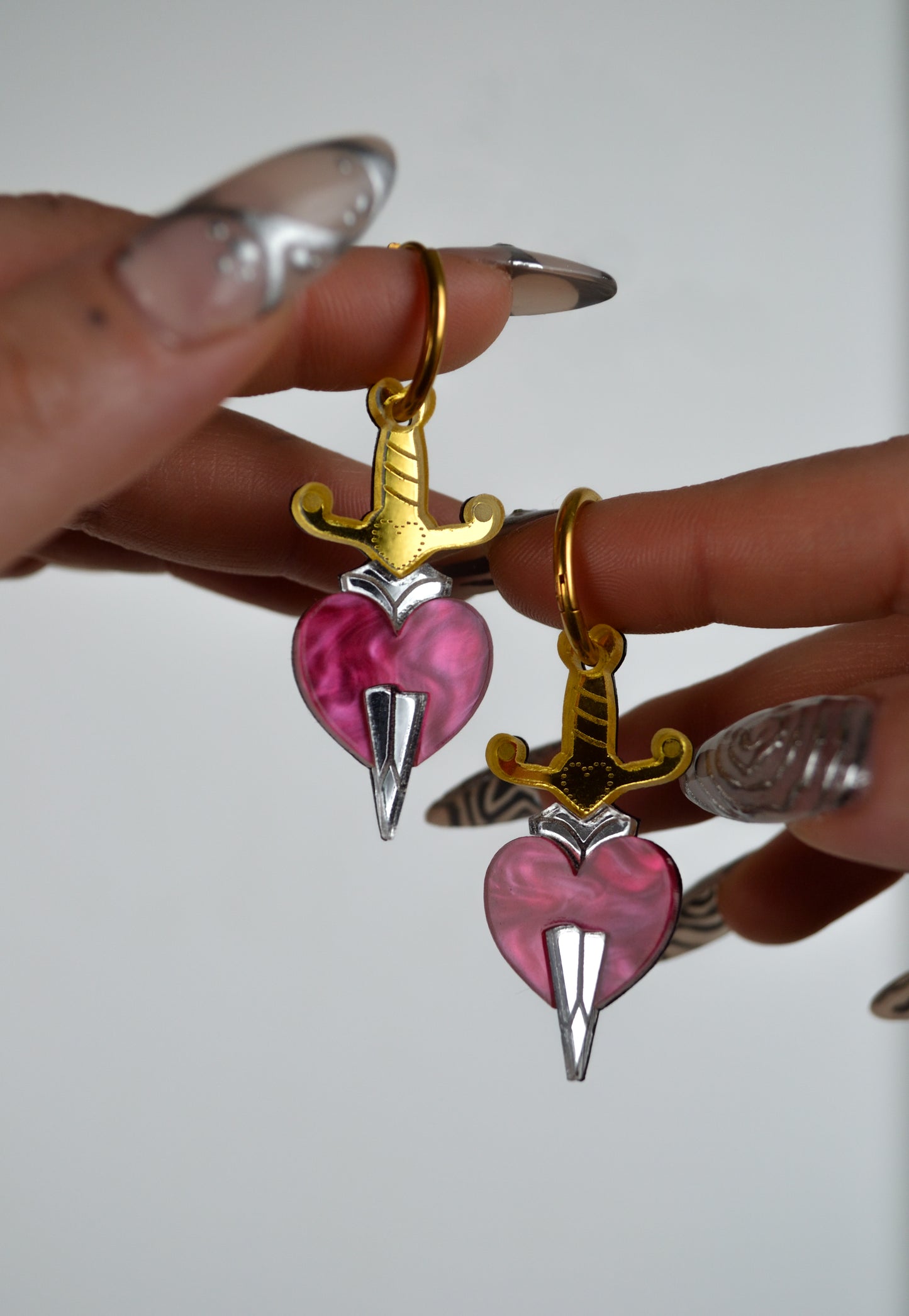 Pink Slayer (Gold Hoop)