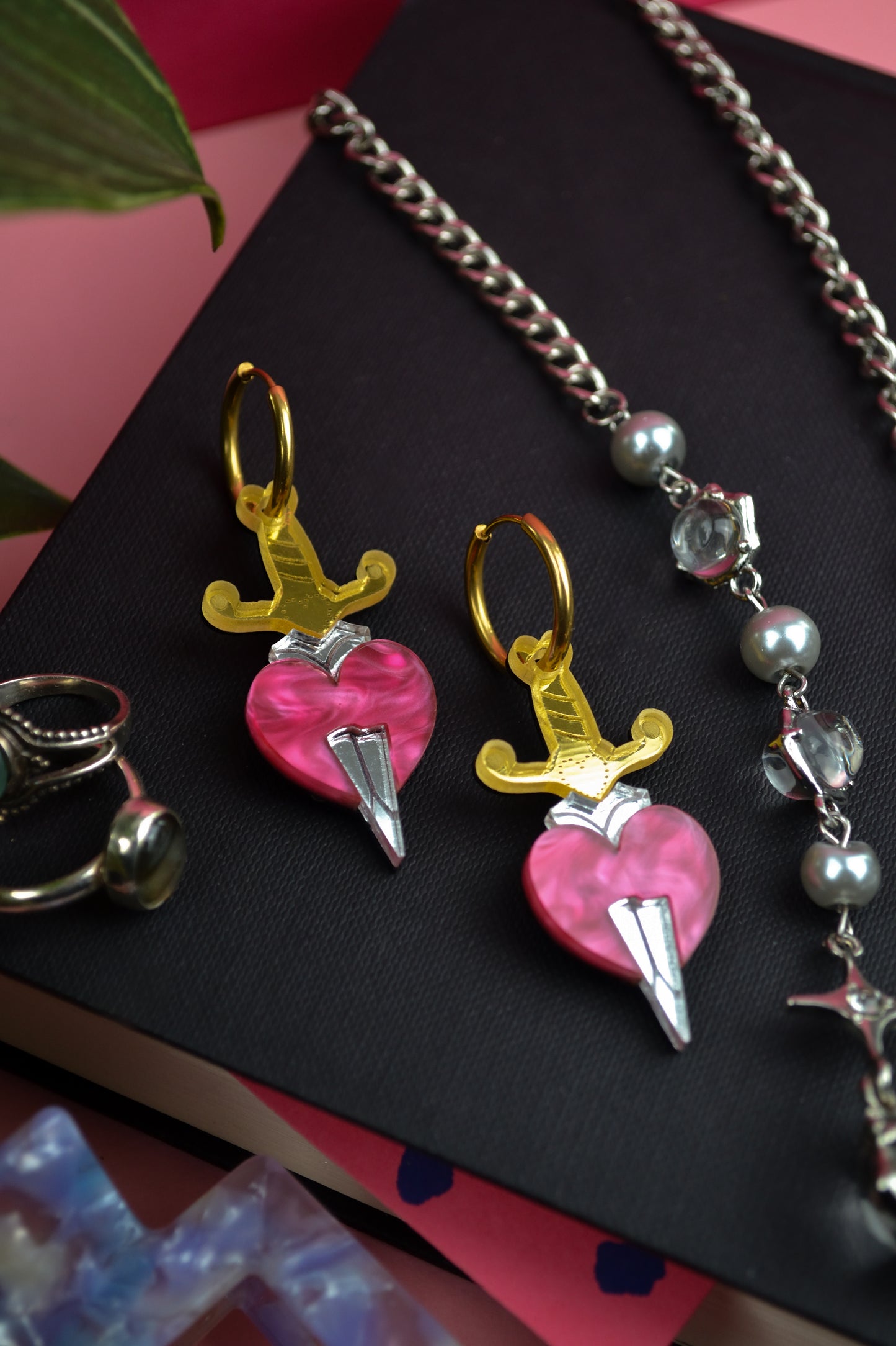 Pink Slayer (Gold Hoop)