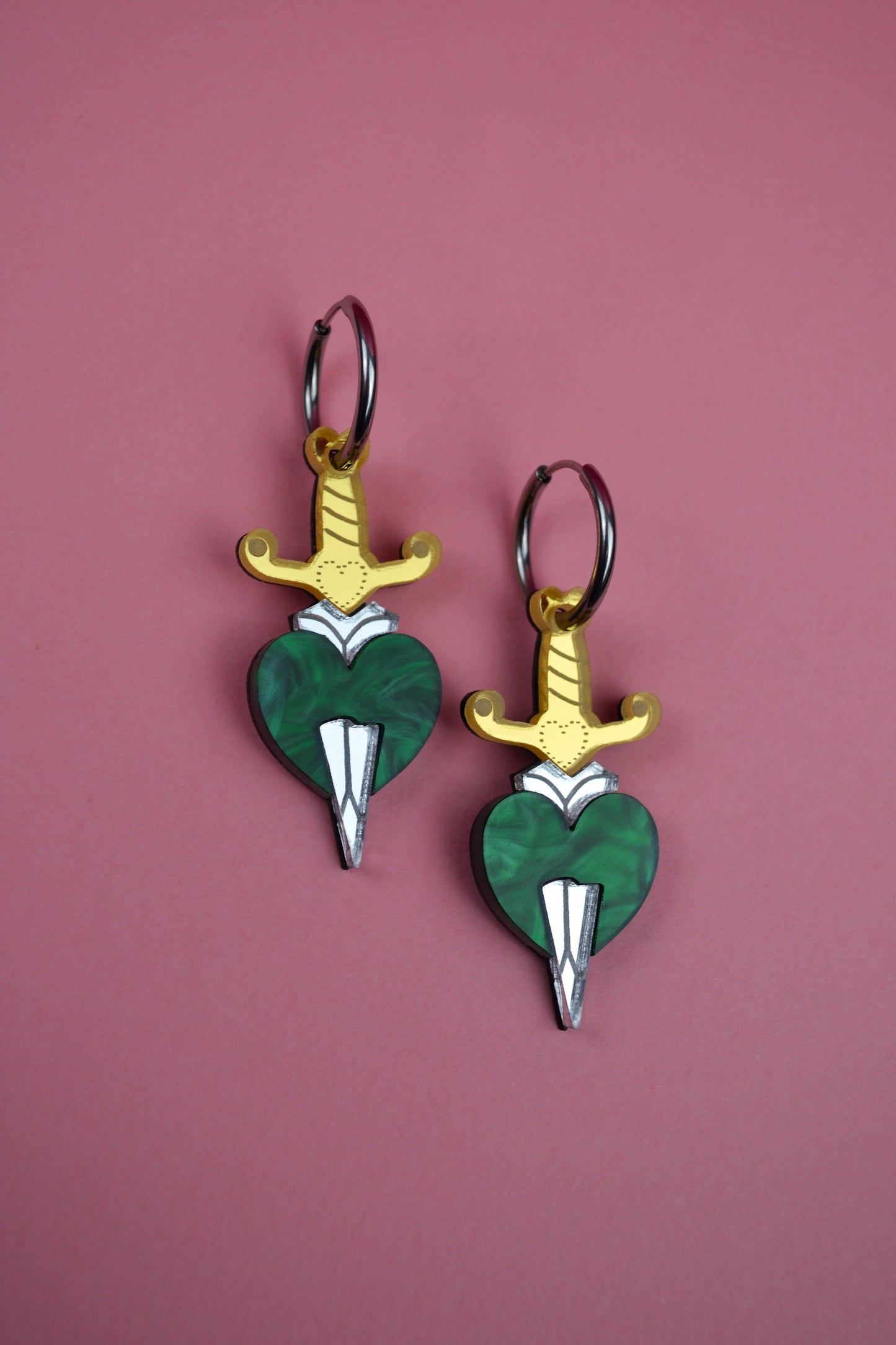 Green Slayer (Silver Hoop)