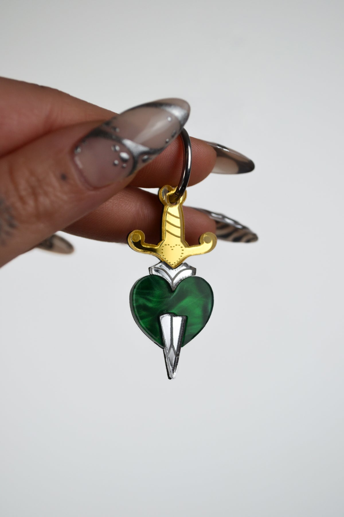 Green Slayer (Silver Hoop)