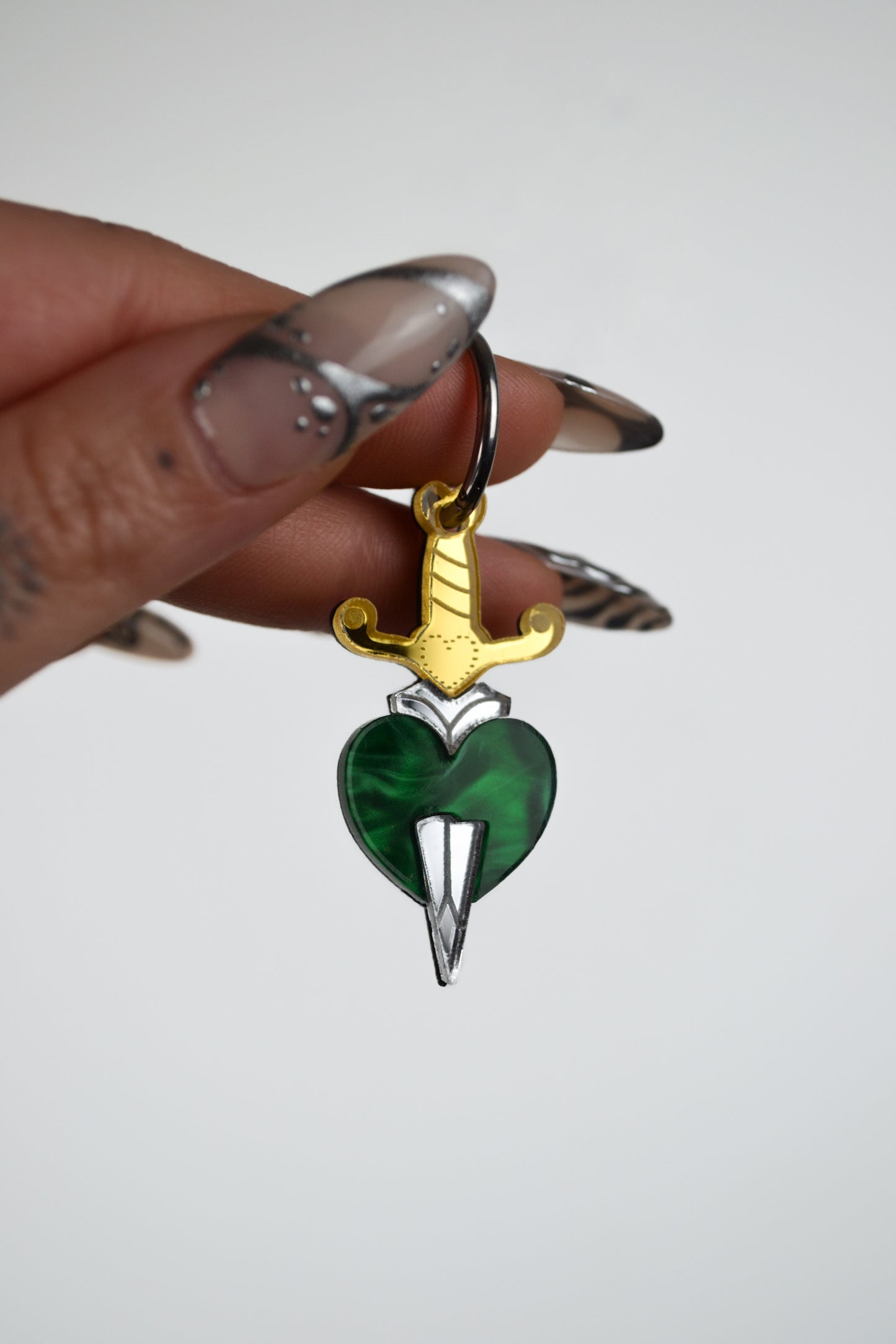 Green Slayer (Silver Hoop)