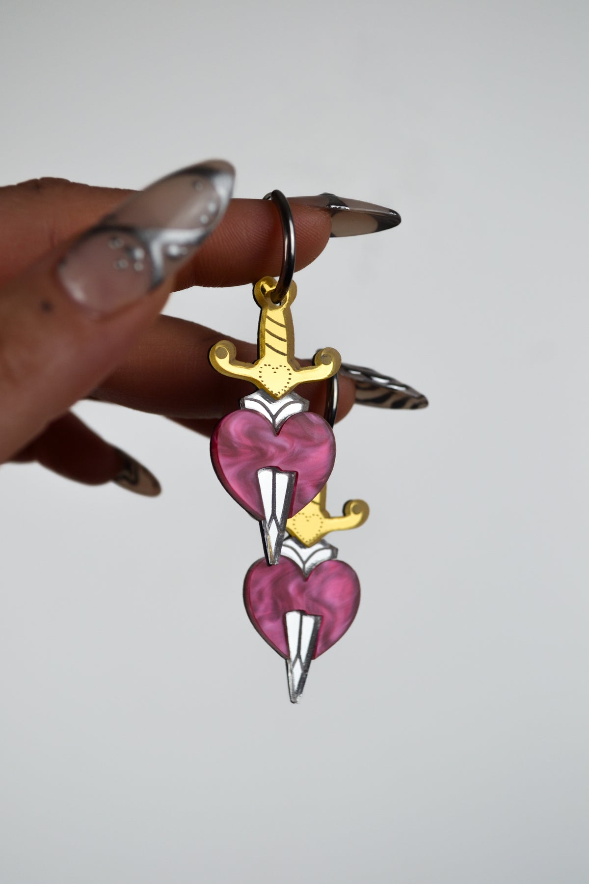 Pink Slayer (Silver Hoop)