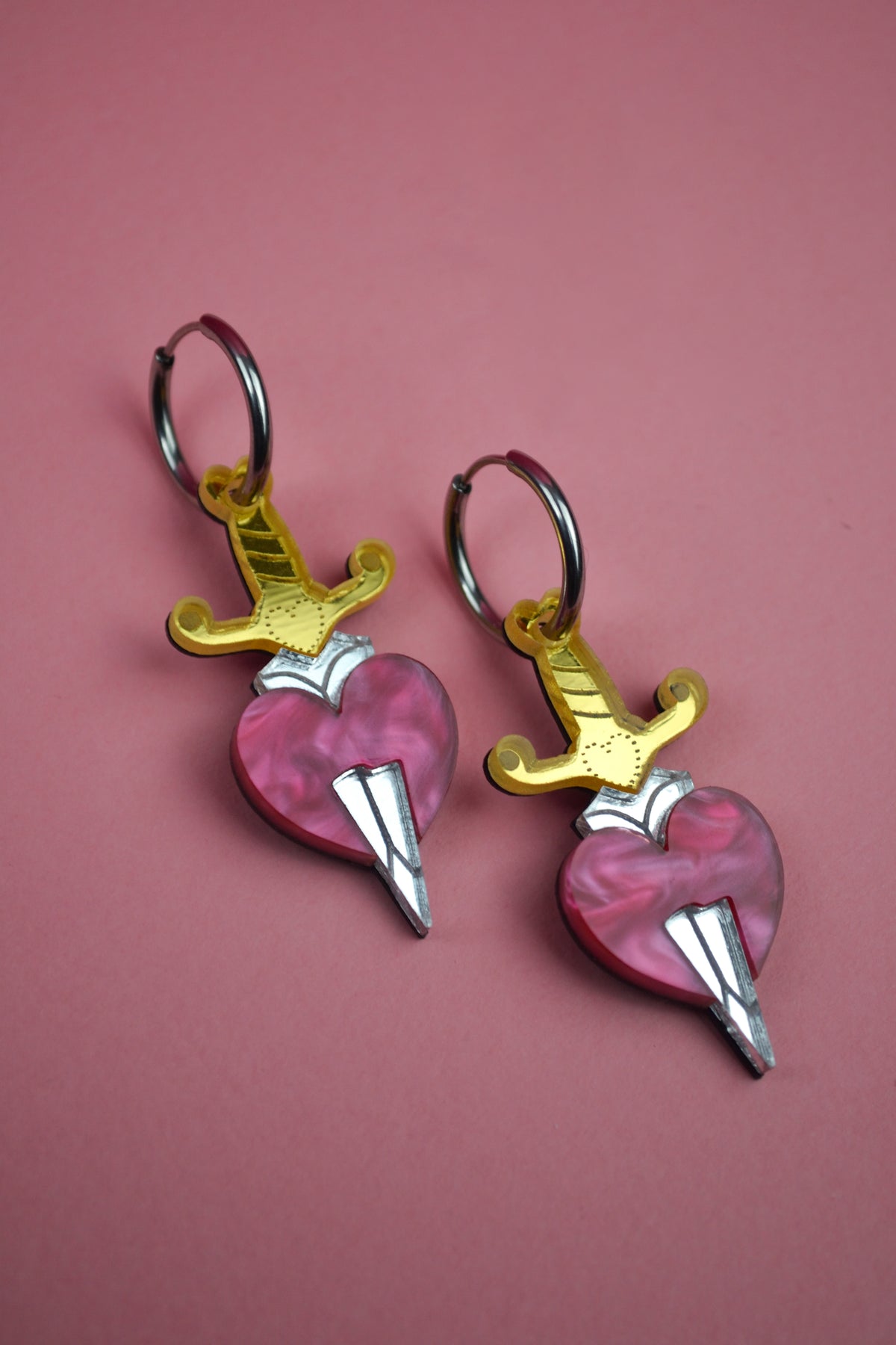 Pink Slayer (Silver Hoop)