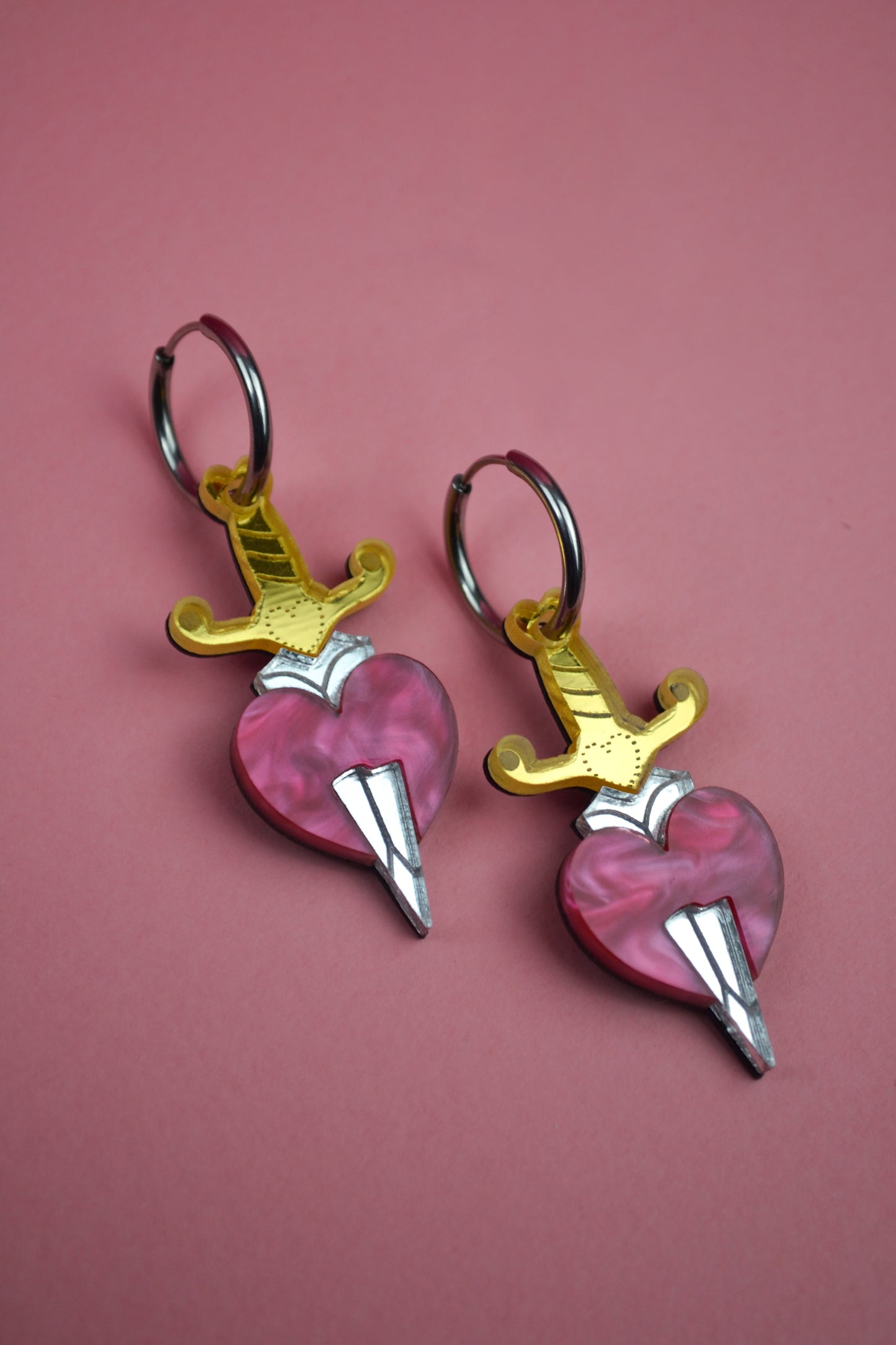 Pink Slayer (Silver Hoop)